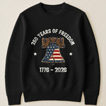 Patchwork Style USA Liberty Bell Print - Shirt