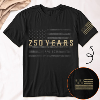 Classic Design 250 Years Of Freedom - Shirt