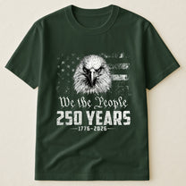 We The People Eagel Monochrome - Shirt