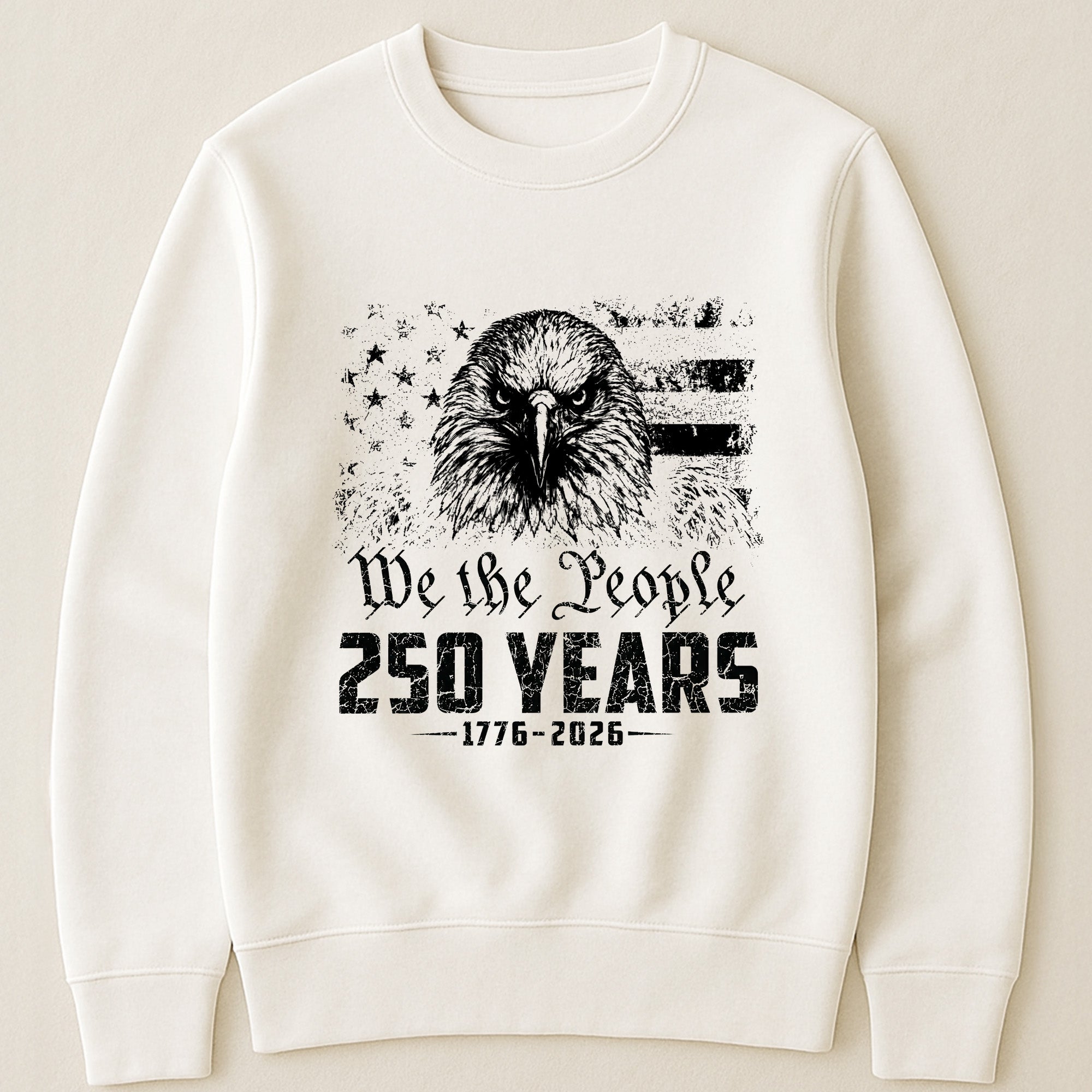 We The People Eagel Monochrome - Shirt