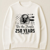 We The People Eagel Monochrome - Shirt