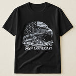 Bald Eagle Usa 250Th Anniversary Monochrome - Shirt