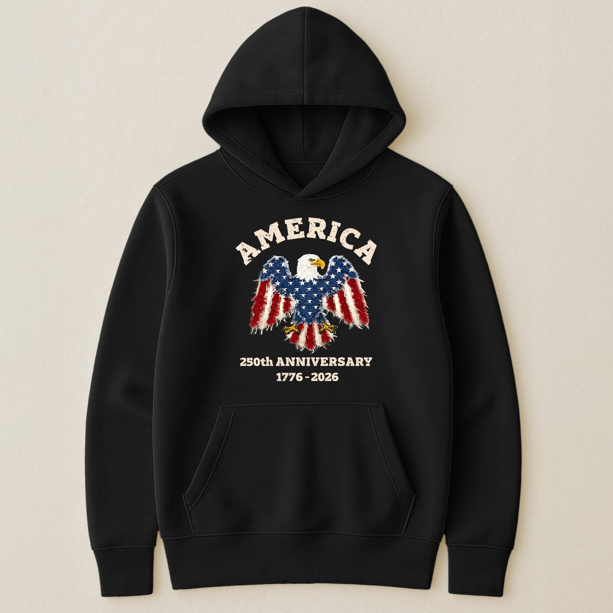 Patchwork Style USA Bald Eagles Print - Shirt