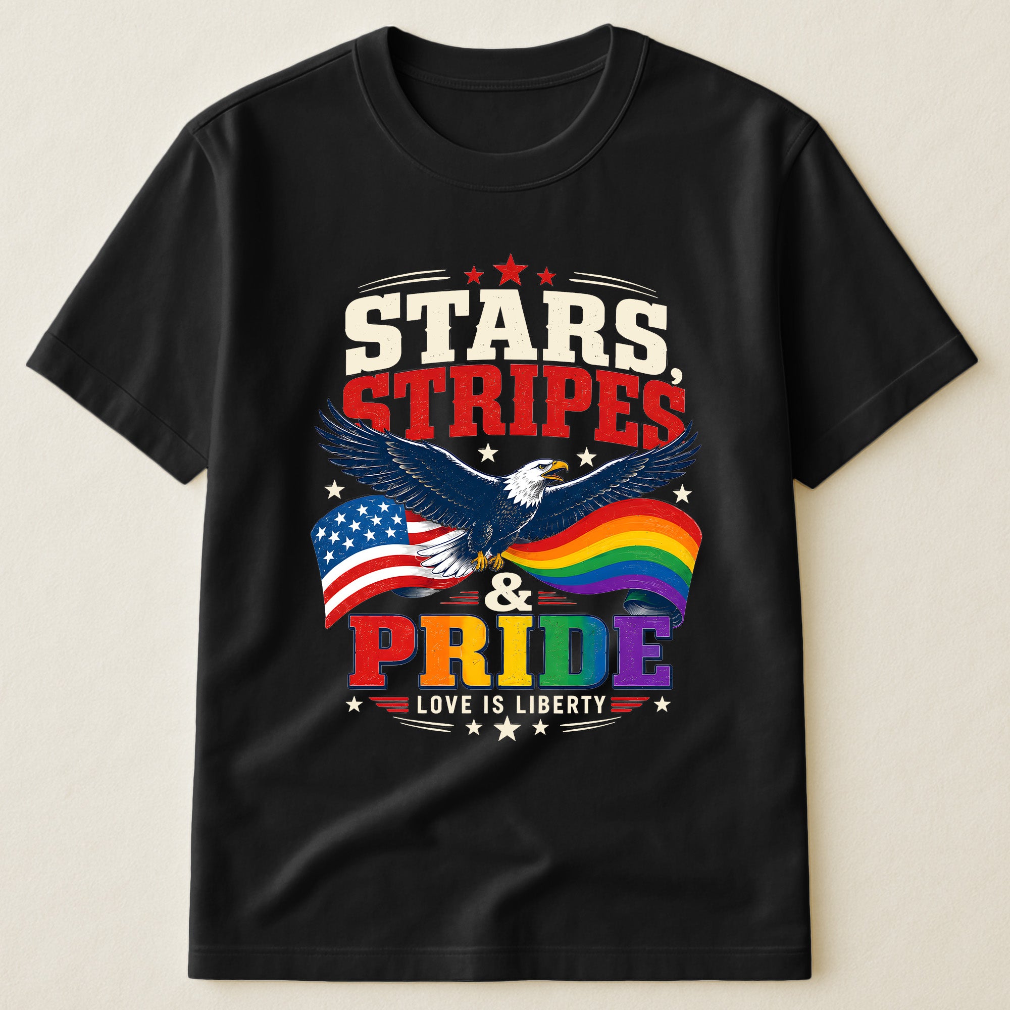 Love Is Liberty Lgbtq+ - Shirt