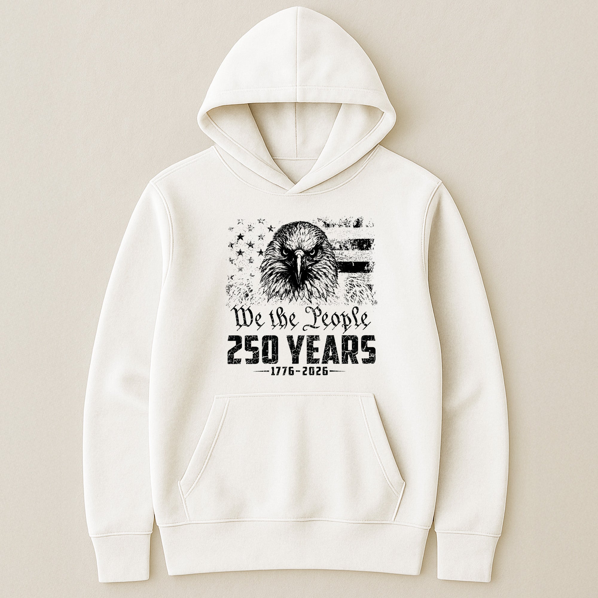 We The People Eagel Monochrome - Shirt