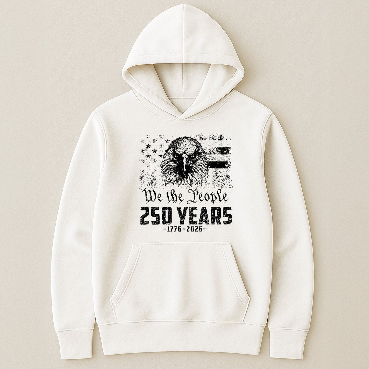 We The People Eagel Monochrome - Shirt