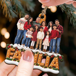 Custom Photo Ornament Gift For Family Parents Grandparents - Personalized Ornament 2