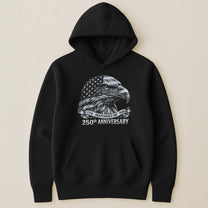 Bald Eagle Usa 250Th Anniversary Monochrome - Shirt