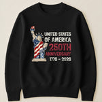 Patchwork Style USA Statue Of Liberty Print - Shirt