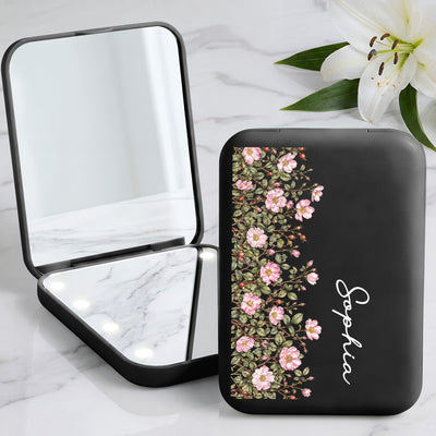 365 Birth Flower Garden Self Gift - Personalized Mirror