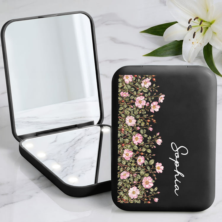 365 Birth Flower Garden Self Gift - Personalized Mirror 1