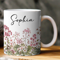 365_Birth_Flower_Garden_Self_Gift_Personalized_Mug_1