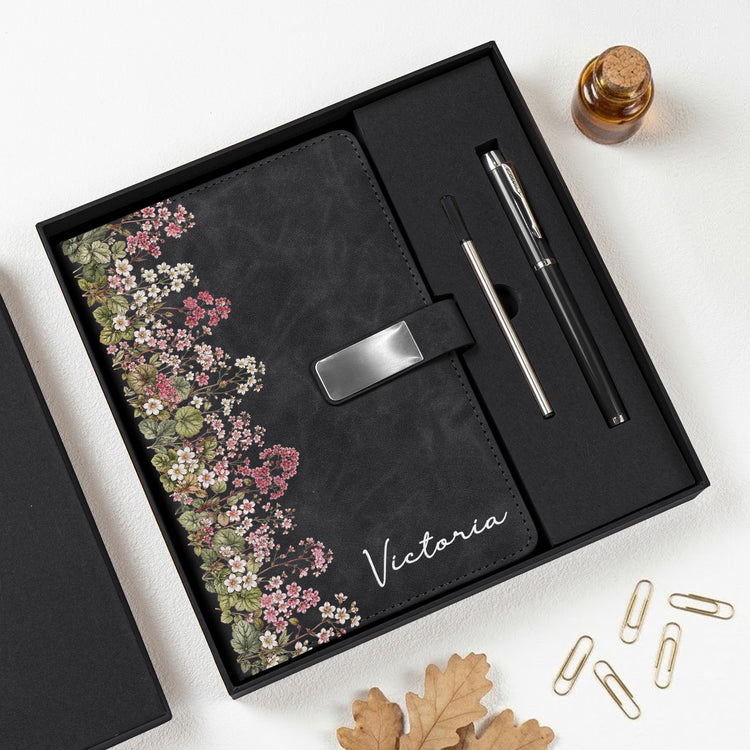 365-Birth-Flower-Garden-Self-Gift-Personalized-Notebook-Set-1