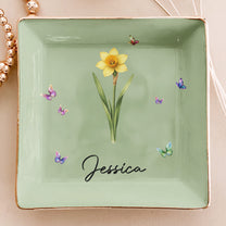 365-Birth-Flower-Self-Gift-Personalized-Jewelry-Dish-2