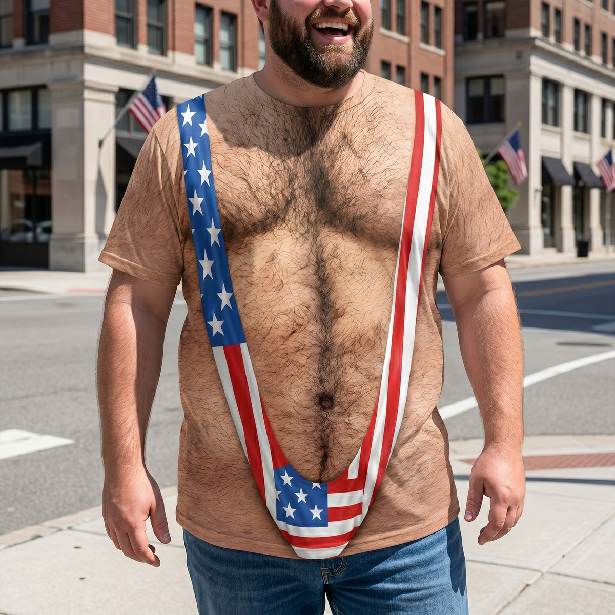 3D-Hairy-Body-Swimsuit-For-For-Men,-Funny-Patriotic-Personalized-Shirt-2