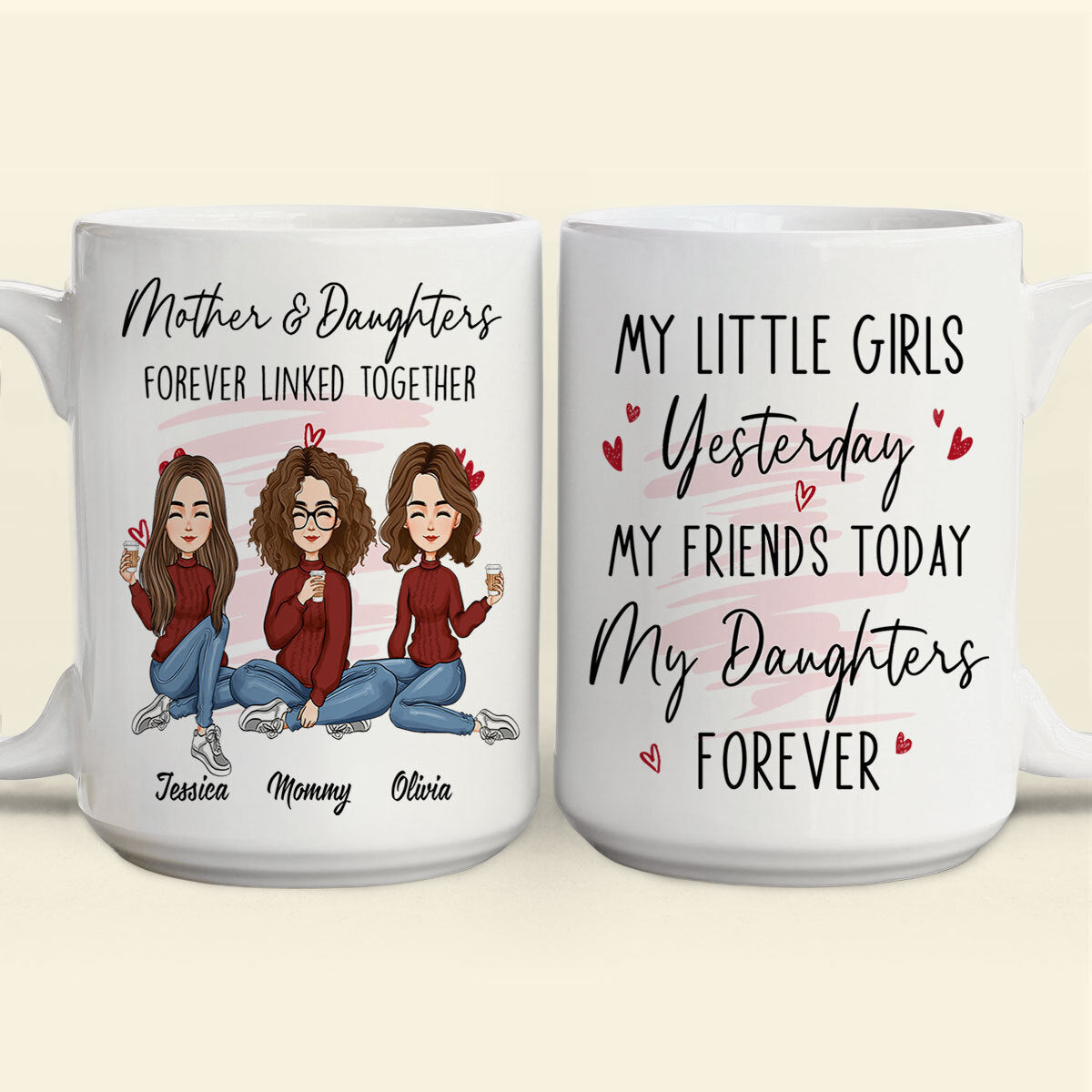 Will Always Be Your Little Girl Little Boy - Personalized Mug – Macorner