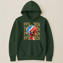 Black Woman Patriotic Afro - Shirt