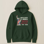 Patchwork Style USA Statue Of Liberty Print - Shirt