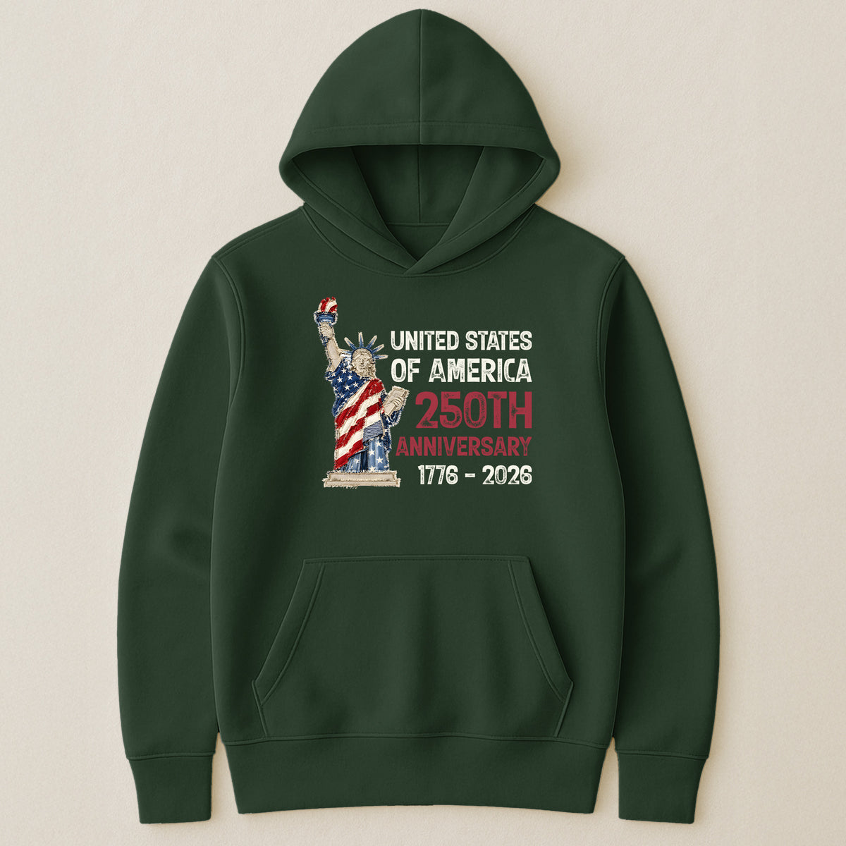 Patchwork Style USA Statue Of Liberty Print - Shirt