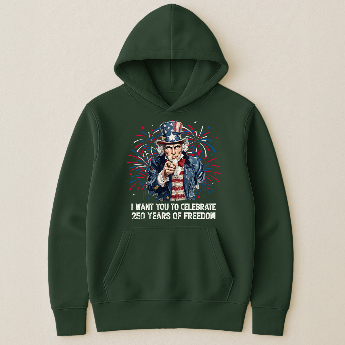 Patchwork Style Usa Uncle Sam Print - Shirt