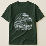 Bald Eagle Usa 250Th Anniversary Monochrome - Shirt