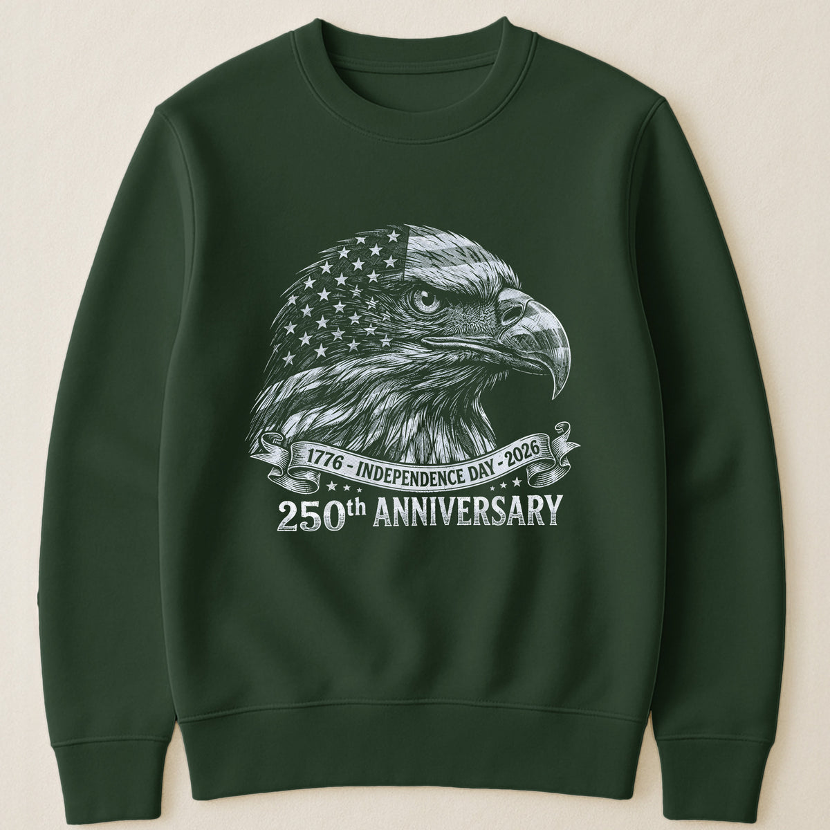 Bald Eagle Usa 250Th Anniversary Monochrome - Shirt