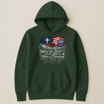Where The Spirit Of The Lord Is, There Is Freedom - Shirt
