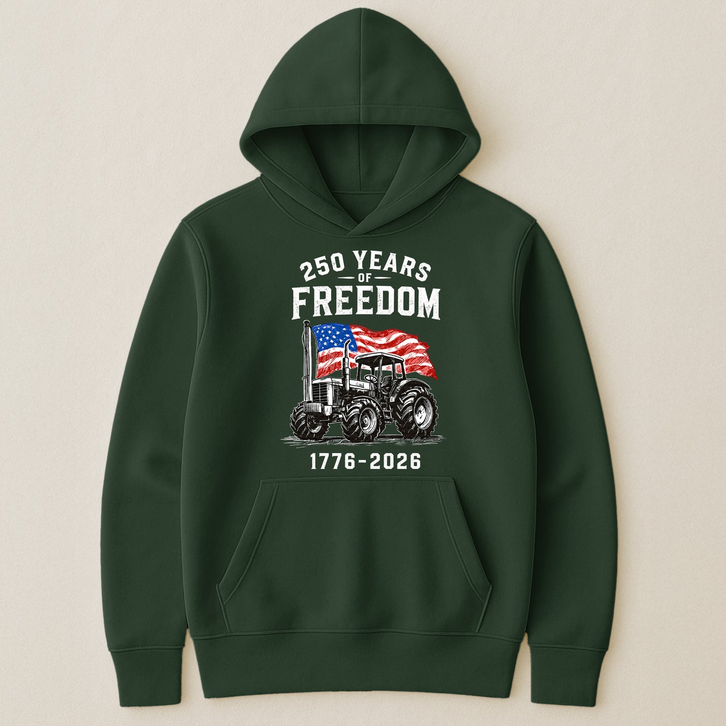Patriotic Tractor 250 Years - Shirt