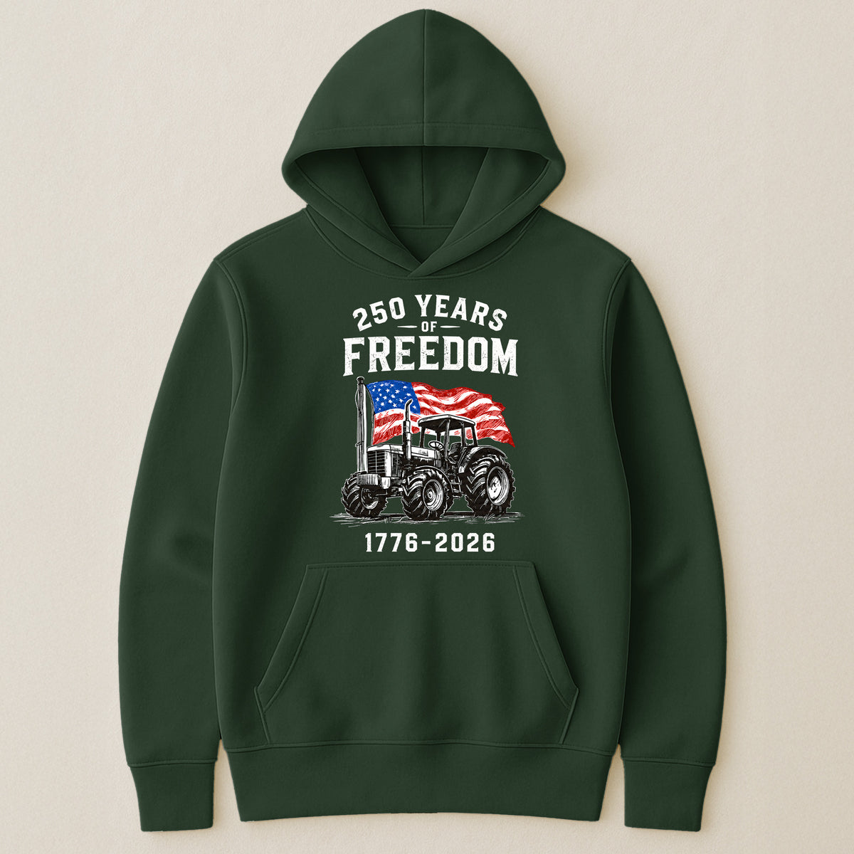 Patriotic Tractor 250 Years - Shirt
