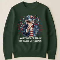 Patchwork Style Usa Uncle Sam Print - Shirt