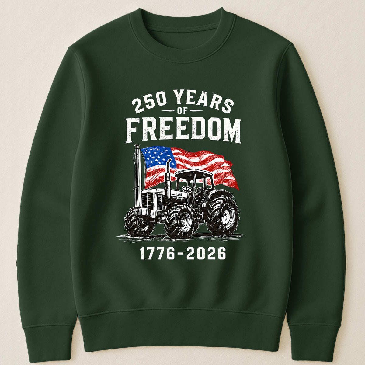 Patriotic Tractor 250 Years - Shirt