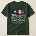 Where The Spirit Of The Lord Is, There Is Freedom - Shirt
