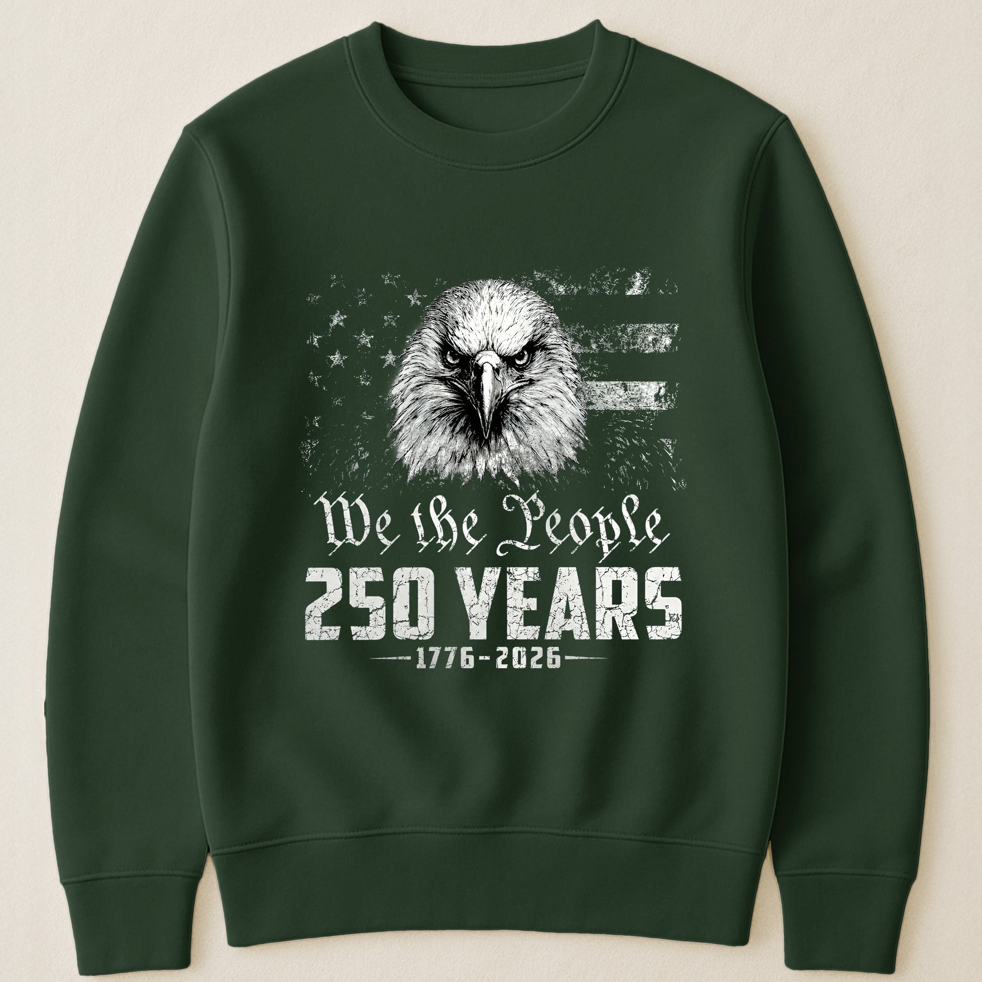 We The People Eagel Monochrome - Shirt