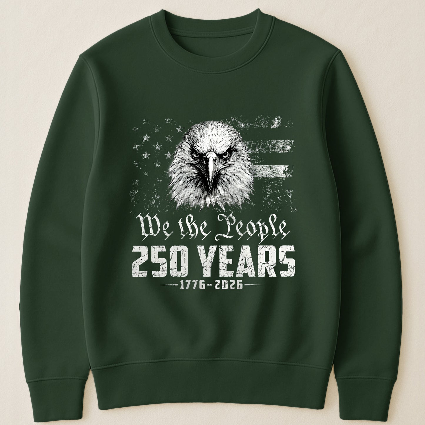 We The People Eagel Monochrome - Shirt