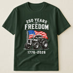 Patriotic Tractor 250 Years - Shirt