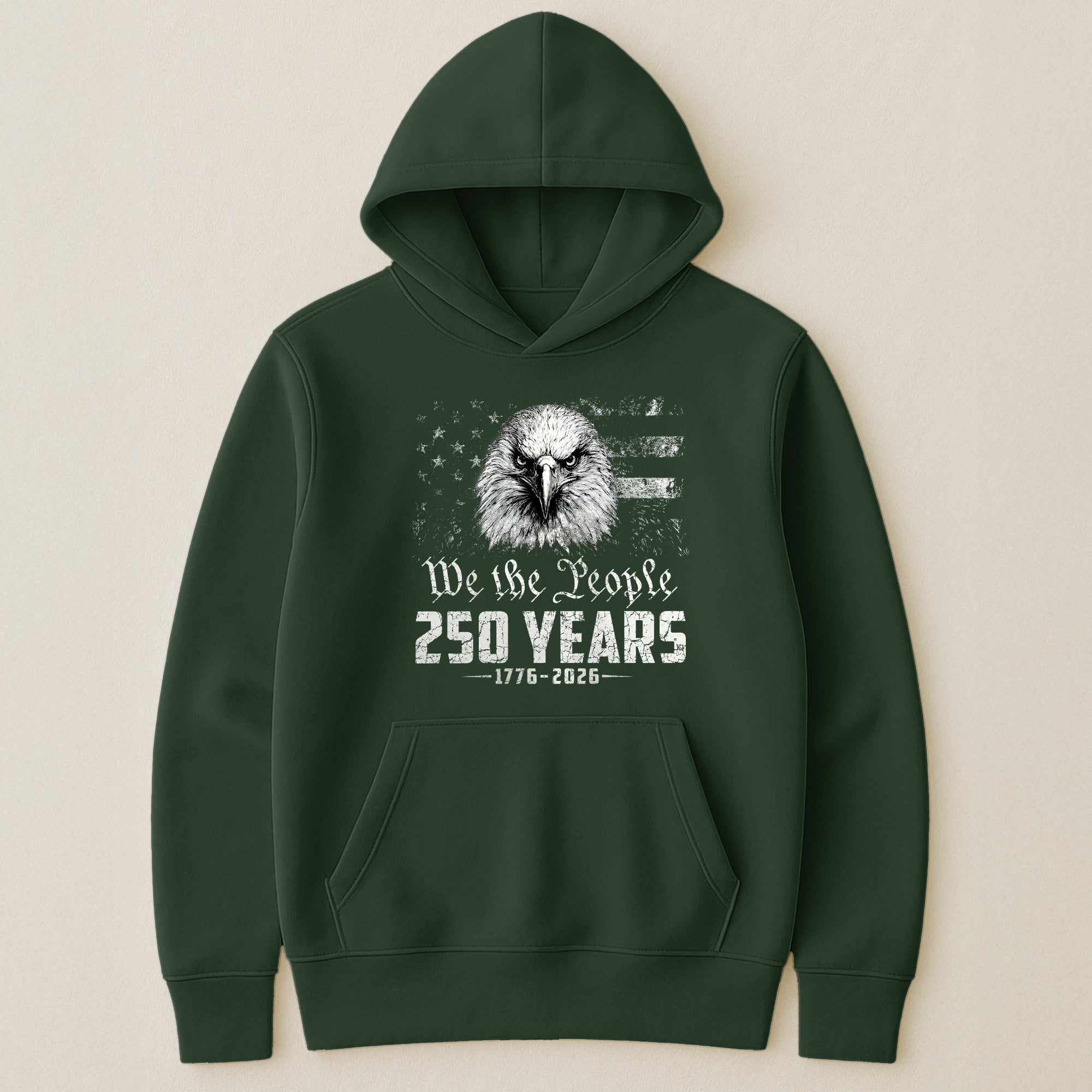 We The People Eagel Monochrome - Shirt