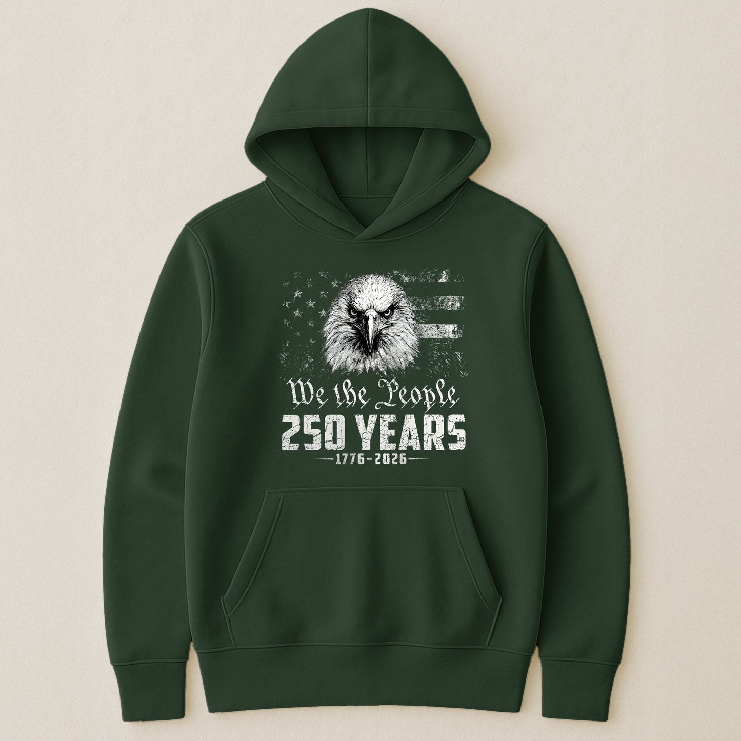 We The People Eagel Monochrome - Shirt