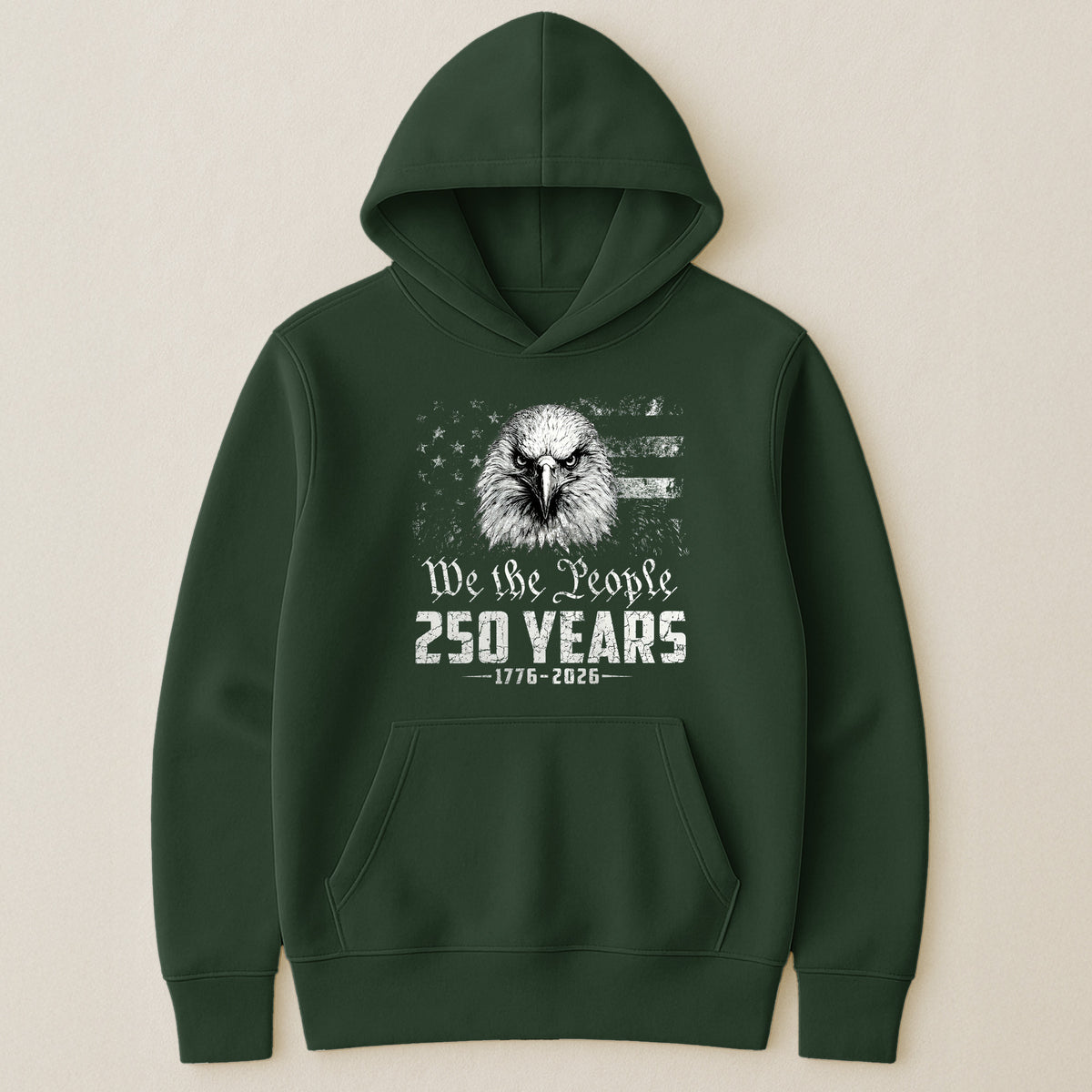 We The People Eagel Monochrome - Shirt