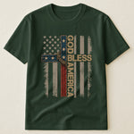 Cross God Bless America - Shirt