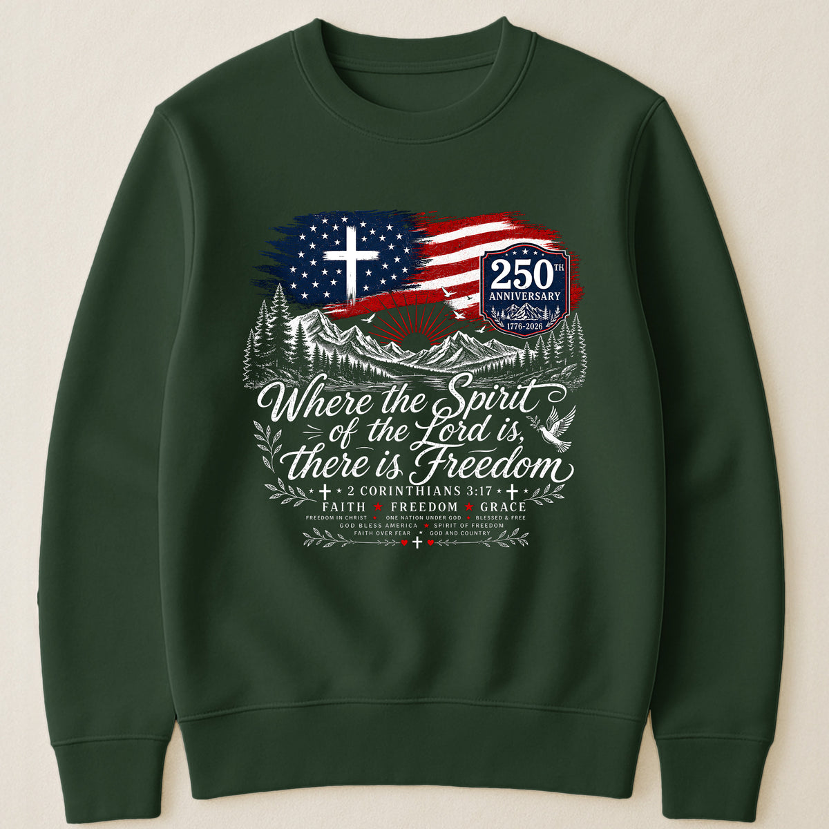 Where The Spirit Of The Lord Is, There Is Freedom - Shirt