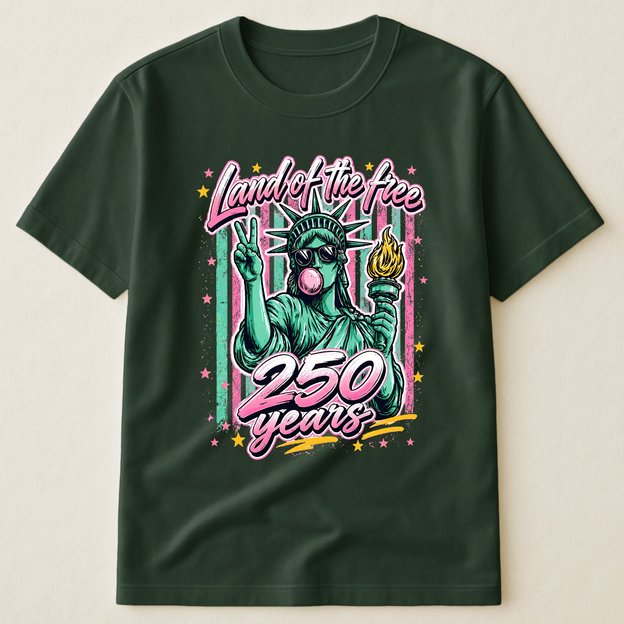 250 Years Land Of The Free - Shirt