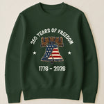 Patchwork Style USA Liberty Bell Print - Shirt