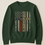 Cross God Bless America - Shirt