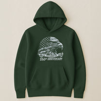 Bald Eagle Usa 250Th Anniversary Monochrome - Shirt
