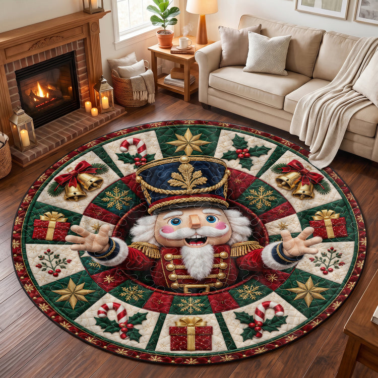 3D Christmas Character Decoration - Personalized Quilted Mat 4