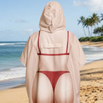 3D Sexy Bikini Funny - Personalized Beach Towel 4