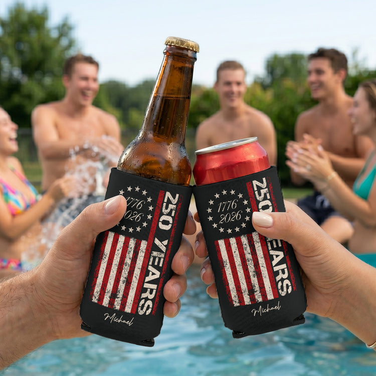 4Th-Of-July-Celebration-250-Years-Personalized-Can-Cooler-3