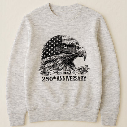 Bald Eagle Usa 250Th Anniversary Monochrome - Shirt