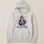 Patchwork Style Usa Uncle Sam Print - Shirt