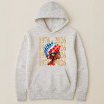 Black Woman Patriotic Afro - Shirt
